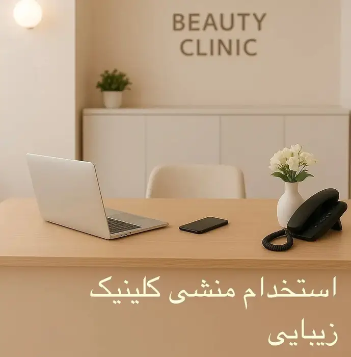 استخدام منشی جهت کلینیک زیبایی واقع در صفاییه استان یزد