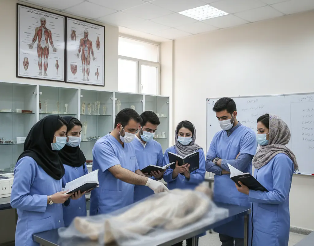کلاس تشریح دانشگاه علوم پزشکی