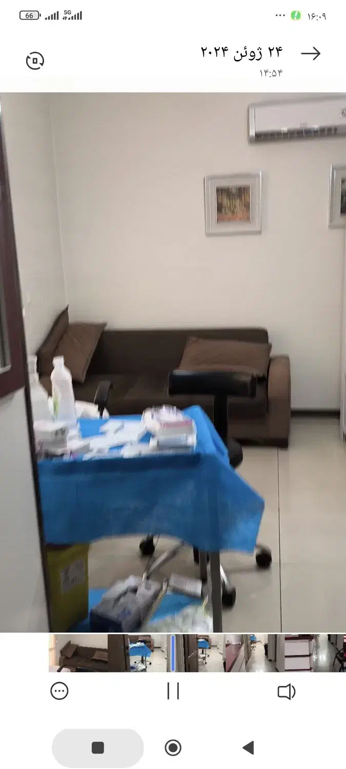 اجاره یک اتاق از مطب پوست در خیابان قبا تهران