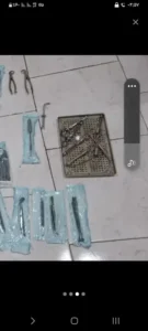 فروش ست ابزار دندانپزشکی استیل اصل با کیف در پاکدشت