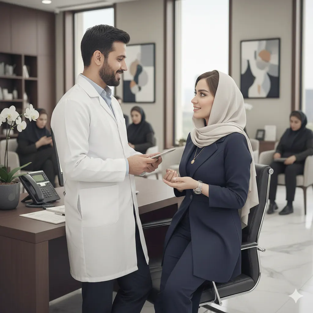 منشی کلینیک مطب و دکتر پزشک