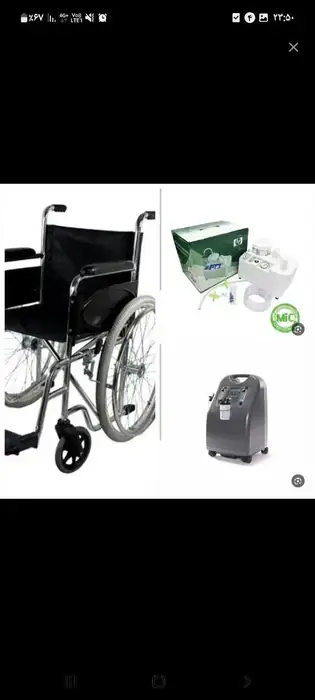 اجاره ویلچر، دستگاه اکسیژن ساز و ساکشن در قرچک