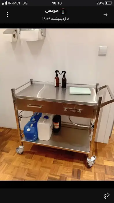 فروش تجهیزات استیل پزشکی در تهران