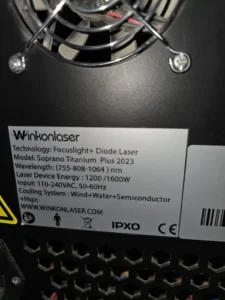 فروش دستگاه لیزر سوپرانوم تیتانیوم پلاس 2023