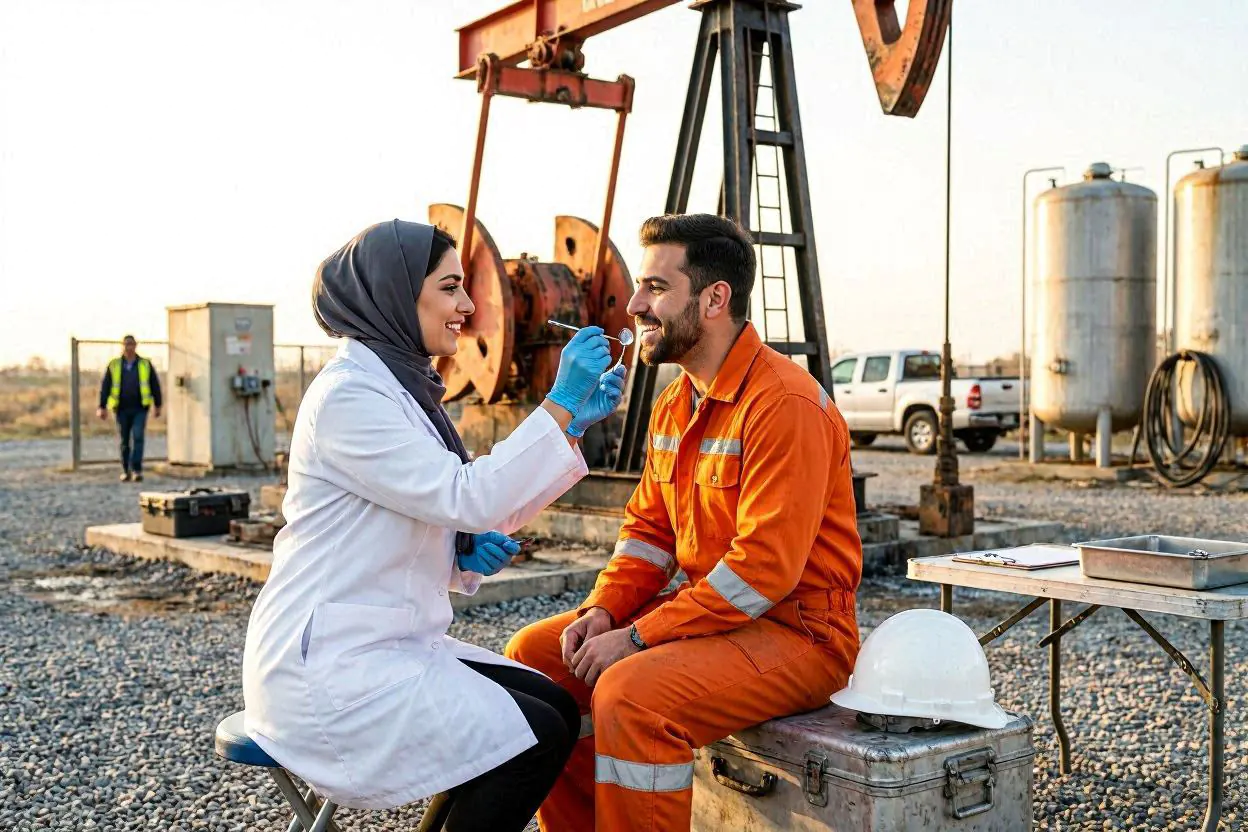 استخدام دندانپزشک در نفت