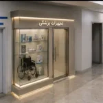 اجاره به صورت مشارکت درصدی فروشگاه تجهیزات پزشکی درمانگاه شبانه‌روزی در پرند استان تهران